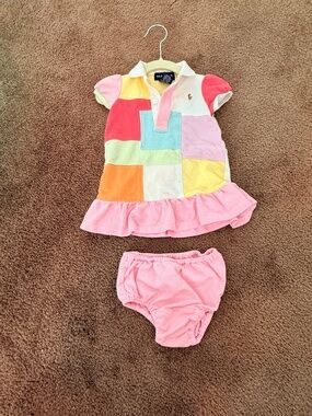 Ralph Lauren baby dress and undies